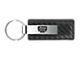 Jeep Grill Carbon Fiber Leather Key Fob