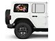 Under The Sun Inserts Hard Top Rear Side Window Decals; Maryland Crab (07-24 Jeep Wrangler JK & JL 4-Door)