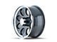 ION Wheels TYPE 171 Black Machined Wheel; 17x9 (07-18 Jeep Wrangler JK)