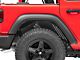 Fishbone Offroad Aluminum Inner Fenders; Rear; Black (18-24 Jeep Wrangler JL)