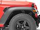 Fishbone Offroad Aluminum Inner Fenders; Front; Black (18-24 Jeep Wrangler JL)