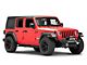 Fishbone Offroad Aluminum Inner Fenders; Front; Black (18-24 Jeep Wrangler JL)