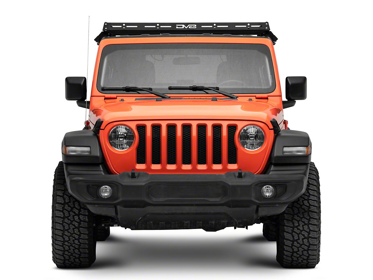 DV8 Offroad Roof Rack (18-24 Jeep Wrangler JL 2-Door)