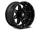 Mammoth Approach Matte Black Wheel; 17x9 (07-18 Jeep Wrangler JK)