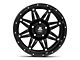 Mammoth Approach Matte Black Wheel; 17x9 (07-18 Jeep Wrangler JK)