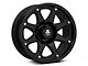 Mammoth Wheeler Matte Black Wheel; 17x9 (18-24 Jeep Wrangler JL)