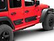 Air Design Door Rocker Panels; Satin Black (18-24 Jeep Wrangler JL 4-Door)