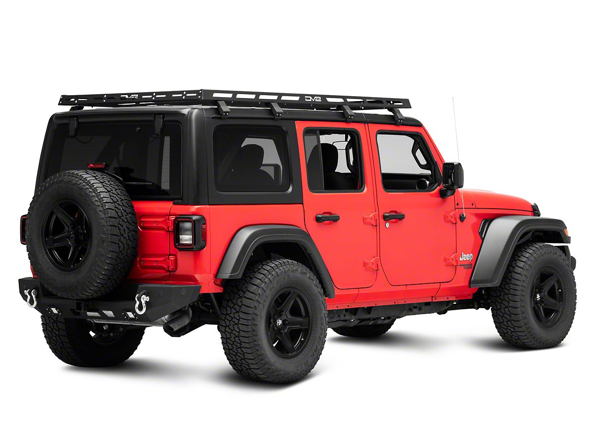 DV8 Offroad Roof Rack (18-24 Jeep Wrangler JL 4-Door)