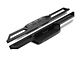 Square Tube Drop Style Nerf Side Step Bars; Matte Black (07-18 Jeep Wrangler JK 2-Door)