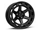 XD Raid Satin Black Wheel; 17x9 (18-24 Jeep Wrangler JL)