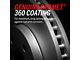 PowerStop Evolution Coated Rotor; Front (90-98 Jeep Wrangler YJ & TJ; 1999 Jeep Wrangler TJ w/ 3-1/4-Inch Composite Rotors)