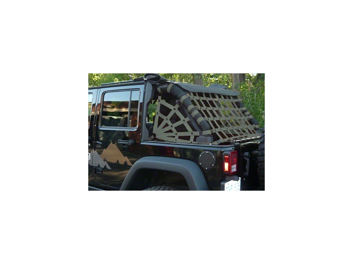 Dirty Dog 4x4 Jeep Wrangler Full Netting Kit J143565 07 18 Jeep Wrangler JK 4 Door Free Shipping