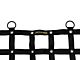 Dirty Dog 4x4 3-Piece Rear Spider Netting Kit (18-24 Jeep Wrangler JL 4-Door)