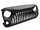 Gladiator Series Grille; Matte Black (07-18 Jeep Wrangler JK)