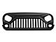 Gladiator Series Grille; Matte Black (07-18 Jeep Wrangler JK)