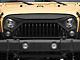 Gladiator Series Grille; Matte Black (07-18 Jeep Wrangler JK)