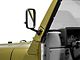 Rugged Ridge CJ-Style Door Mirrors; Black (97-06 Jeep Wrangler TJ)