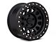 Black Rhino Primm Matte Black with Brass Bolts Wheel; 17x9; -18mm Offset (07-18 Jeep Wrangler JK)