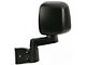 Rugged Ridge Door Mirror; Driver Side; Black (87-06 Jeep Wrangler YJ & TJ)