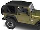 Bestop Sailcloth Replace-A-Top with Tinted Windows; Black Vinyl (97-02 Jeep Wrangler TJ w/ Full Steel Doors)