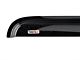 Rugged Ridge Window Rain Deflectors; Smoked (07-18 Jeep Wrangler JK 2-Door)