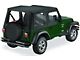 Bestop Replace-A-Top with Clear Windows; Black Diamond (03-06 Jeep Wrangler TJ w/ Half Steel Door)