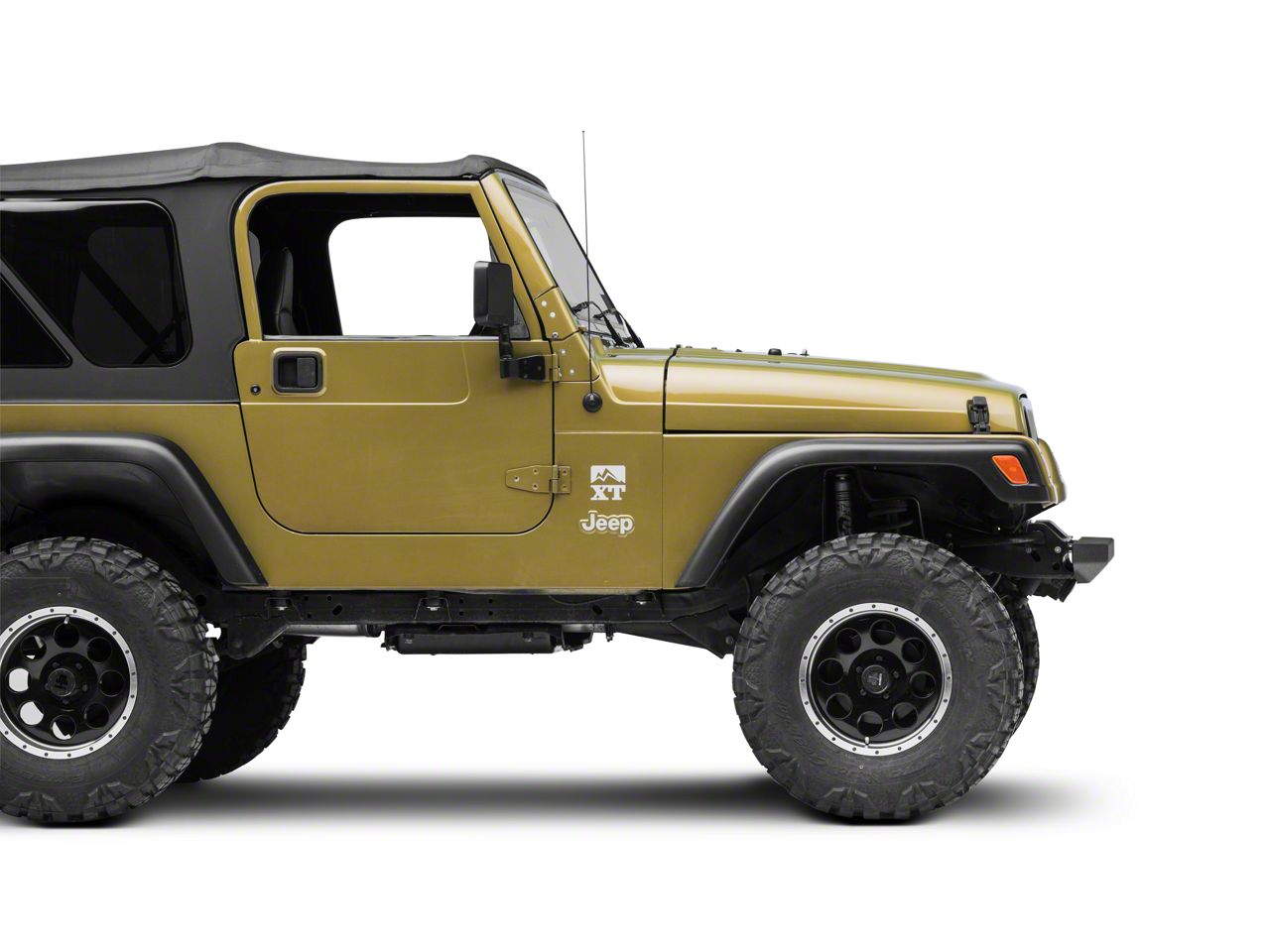 Smittybilt Jeep Wrangler SRC Rock Crawler Classic Front Bumper 76740 (87-06  Jeep Wrangler YJ & TJ)