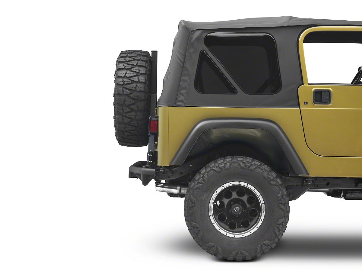 Smittybilt SRC Rear Bumper with Tire Carrier (87-06 Jeep Wrangler YJ & TJ)