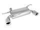 Rugged Ridge Axle-Back Exhaust with Polished Tips (07-18 Jeep Wrangler JK)