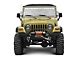 Rugged Ridge 6-Inch Slim Round Halogen Fog Lights with Stainless Steel Windshield Mounting Brackets (97-06 Jeep Wrangler TJ)