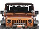 Rugged Ridge 6-Inch Slim Round Halogen Fog Lights with Stainless Steel Windshield Mounting Brackets (07-18 Jeep Wrangler JK)