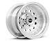 American Racing AR62 Outlaw II Machined Wheel; 15x8; -19mm Offset (76-86 Jeep CJ5 & CJ7)