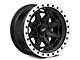 DV8 Offroad 886 Simulated Beadlock Matte Black Wheel; 20x9; 12mm Offset (07-18 Jeep Wrangler JK)