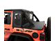 Bestop Trektop Half Top Accessory Kit; Black Diamond (18-24 Jeep Wrangler JL 4-Door)