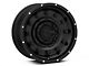 American Outlaw Wheels Dusty Road Satin Black Wheel; 17x8.5; 0mm Offset (07-18 Jeep Wrangler JK)