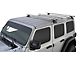 Rhino-Rack Vortex RCL 2-Bar Backbone Roof Rack; Silver (18-24 Jeep Wrangler JL 4-Door w/ Hard Top)