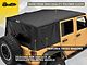 Bestop Supertop NX Soft Top; Black Diamond (07-18 Jeep Wrangler JK 4-Door)