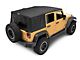 Bestop Supertop NX Soft Top; Black Diamond (07-18 Jeep Wrangler JK 4-Door)