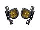 Diode Dynamics SS3 Max Type MR LED Fog Light Kit; Yellow SAE Fog (07-18 Jeep Wrangler JK 10th Anniversary, Hard Rock; 18-24 Jeep Wrangler JL Rubicon w/ Steel Front Bumper)