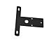 License Plate Bracket; Black Powder Coated Stainless Steel (76-86 Jeep CJ5 & CJ7)