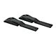 Tailgate Hinge; Black Powder Coated Stainless Steel; Pair (97-06 Jeep Wrangler TJ)