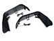 Road Armor Stealth Wide Front Fender Flares with Switchback LED DRL; Textured Black (18-24 Jeep Wrangler JL)