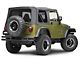 Rugged Ridge 3-Inch Double Tube Rear Bumper; Black (87-06 Jeep Wrangler YJ & TJ)