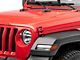 RedRock Billet Aluminum Hood Catch Set; Red (07-24 Jeep Wrangler JK & JL)