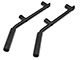 Steel Front and Rear Grab Handles; Textured Black (07-18 Jeep Wrangler JK)