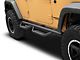 3-Inch Nerf Drop Side Step Bars; Black (07-18 Jeep Wrangler JK 4-Door)