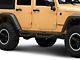 3-Inch Nerf Drop Side Step Bars; Black (07-18 Jeep Wrangler JK 4-Door)