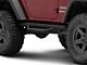 3-Inch Nerf Drop Side Step Bars; Black (07-18 Jeep Wrangler JK 2-Door)