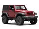 3-Inch Nerf Drop Side Step Bars; Black (07-18 Jeep Wrangler JK 2-Door)