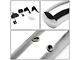 3-Inch Round Nerf Side Step Bars; Stainless Steel (07-18 Jeep Wrangler JK 2-Door)